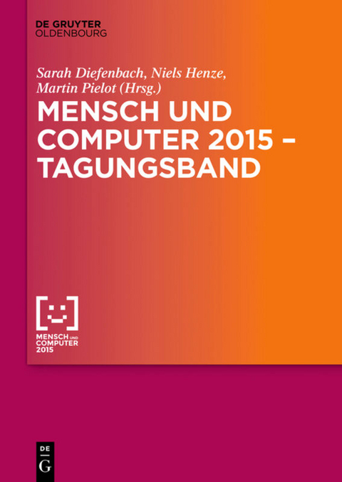 Mensch und Computer 2015 – Tagungsband - 