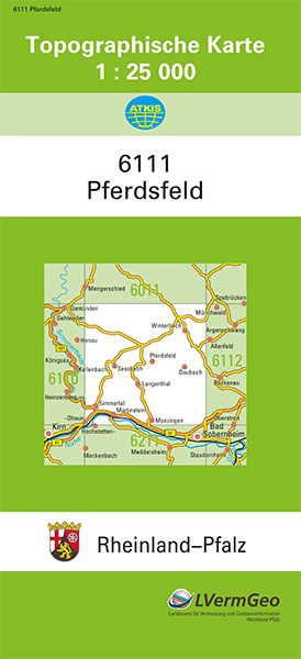 TK25 6111 Pferdsfeld -  Landesamt für Vermessung und Geobasisinformation Rheinland-Pfalz