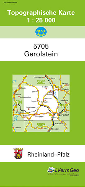 TK25 5705 Gerolstein -  Landesamt für Vermessung und Geobasisinformation Rheinland-Pfalz