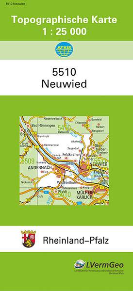 TK25 5510 Neuwied -  Landesamt für Vermessung und Geobasisinformation Rheinland-Pfalz