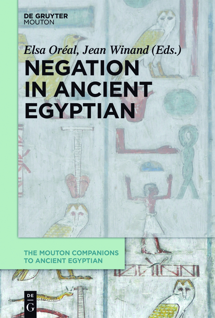 Negation in Ancient Egyptian - 