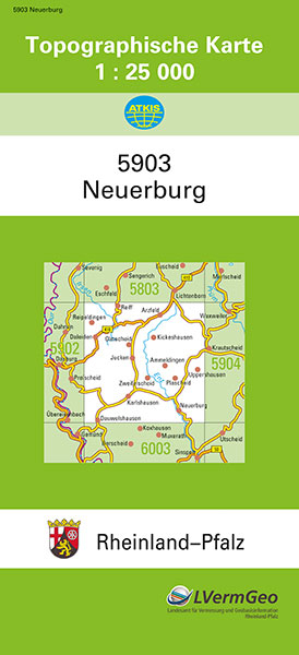 TK25 5903 Neuerburg -  Landesamt für Vermessung und Geobasisinformation Rheinland-Pfalz