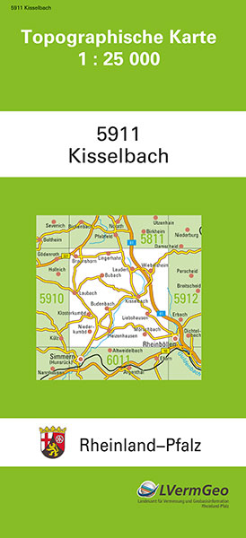 TK25 5911 Kisselbach -  Landesamt für Vermessung und Geobasisinformation Rheinland-Pfalz