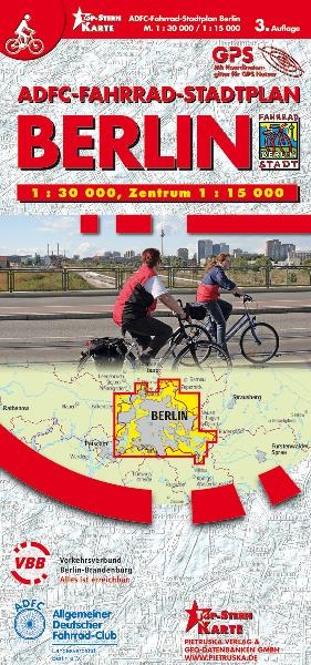 ADFC-Fahrrad-Stadtplan Berlin