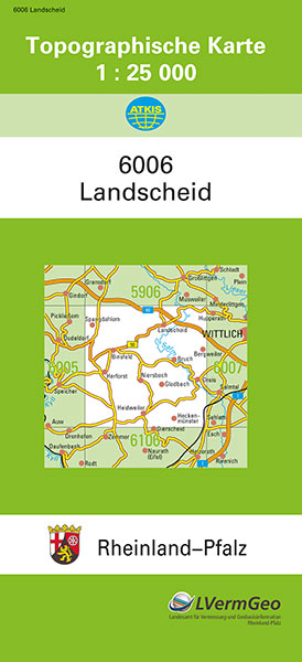 TK25 6006 Landscheid -  Landesamt für Vermessung und Geobasisinformation Rheinland-Pfalz