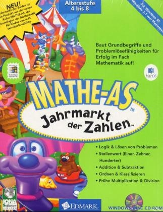 Mathe-As, Jahrmarkt der Zahlen, 1 CD-ROM