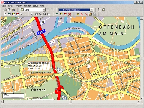 Alle Straßenkarten Europa und Deutschland im " Travelmanager " - Der CD-ROM-Routenplaner für Microsoft Windows