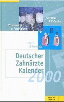 Deutscher Zahnärztekalender 2000 - 