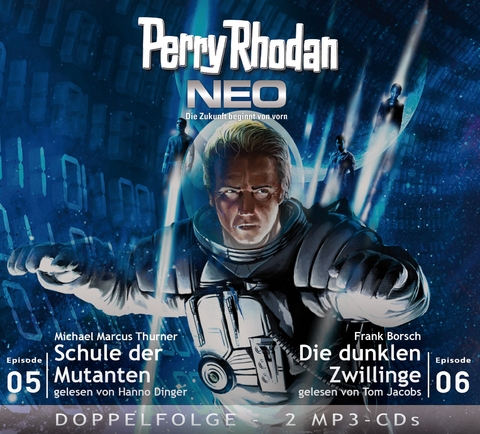 Perry Rhodan NEO MP3 Doppel-CD Folgen 05 + 06 - Michael Marcus Thurner, Frank Borsch