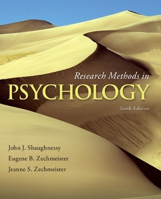 Research Methods in Psychology - John Shaughnessy, Eugene Zechmeister, Jeanne Zechmeister