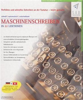 Maschinenschreiben in 22 Lektionen, 1 CD-ROM