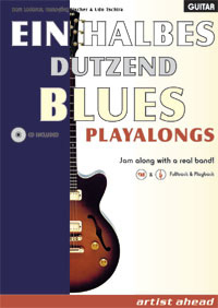 Ein halbes Dutzend Blues Playalongs (Ausgabe für Gitarre) - Bert M Lederer, Hans J Fischer