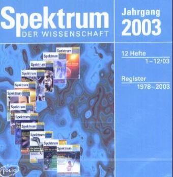 Spektrum der Wissenschaft 2003