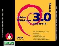 Debian GNU/Linux 3.0 DVD - 