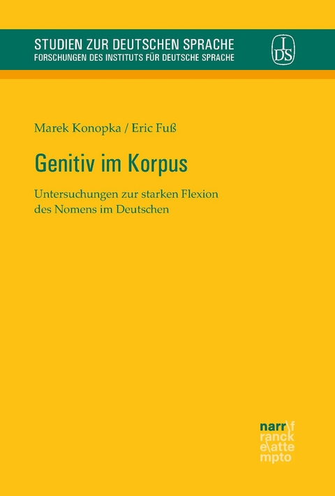 Genitiv im Korpus - Marek Konopka, Eric Fuß