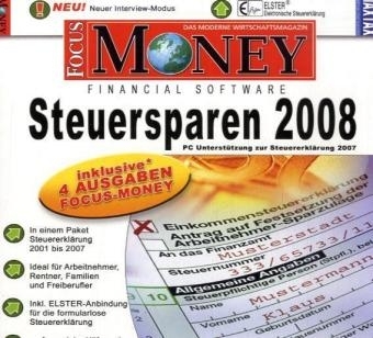 FOCUS-MONEY Steuersparen 2008 Deluxe