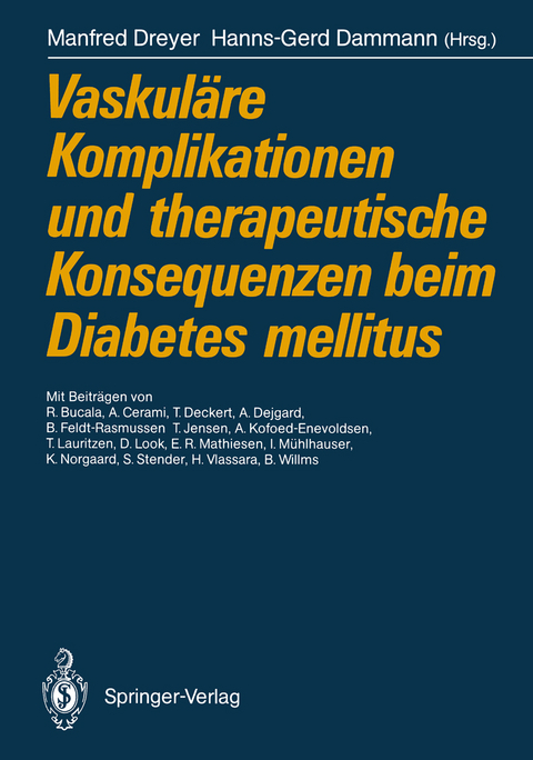 Vaskuläre Komplikationen und therapeutische Konsequenzen beim Diabetes mellitus - 