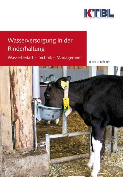 Wasserversorgung in der Rinderhaltung