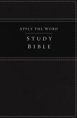 NKJV, Apply the Word Study Bible, Leathersoft, Black