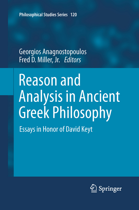 Reason and Analysis in Ancient Greek Philosophy - 