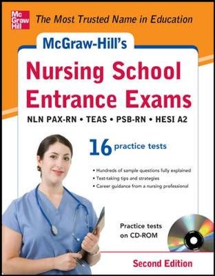 McGraw-Hill's Nursing School Entrance Exams with CD-ROM -  McGraw-Hill