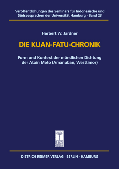 Die Kuan Fatu-Chronik - Herbert W Jardner