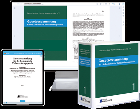 Gesetzessammlung für die kommunale Vollstreckungspraxis – Print + Digital - 