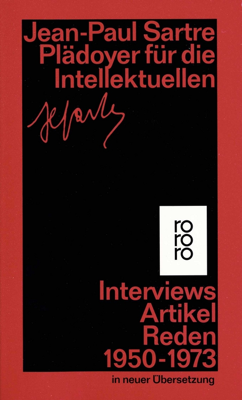 Plädoyer für die Intellektuellen - Jean-Paul Sartre