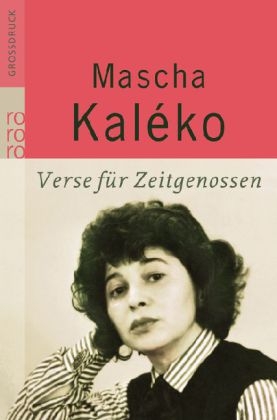 Verse für Zeitgenossen - Mascha Kaléko