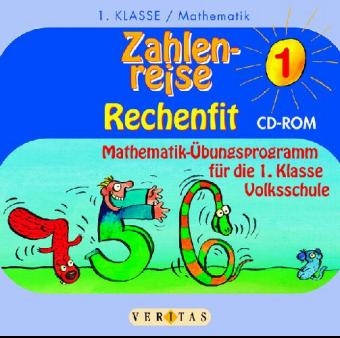 Zahlenreise Rechenfit, 1 CD-ROM. Tl.1 - 