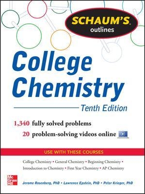 Schaum's Outline of College Chemistry - Jerome Rosenberg, Lawrence Epstein, Peter Krieger