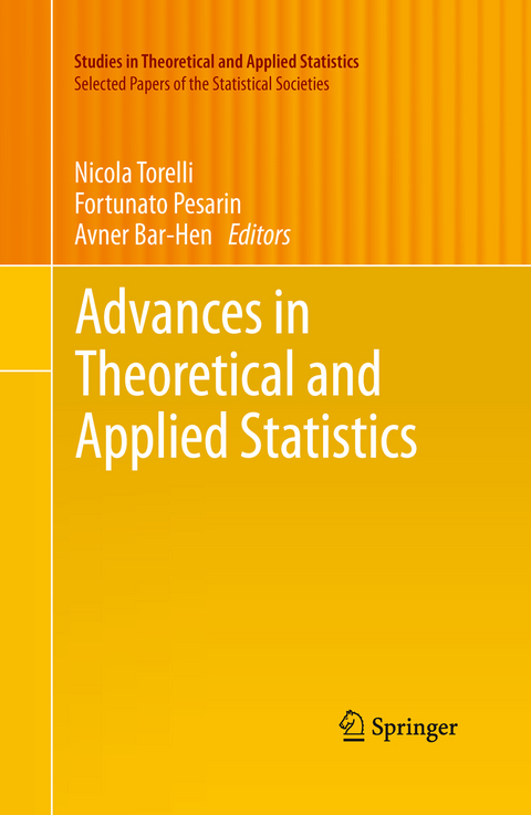 Advances in Theoretical and Applied Statistics - 