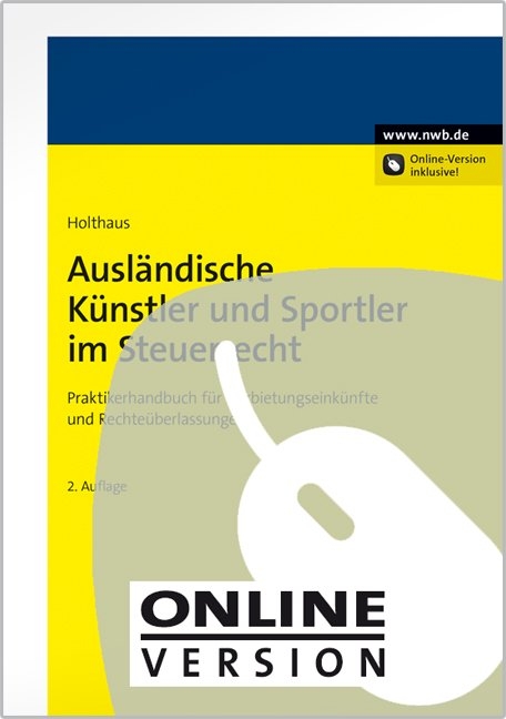 Ausländische Künstler und Sportler im Steuerrecht - Jörg Holthaus