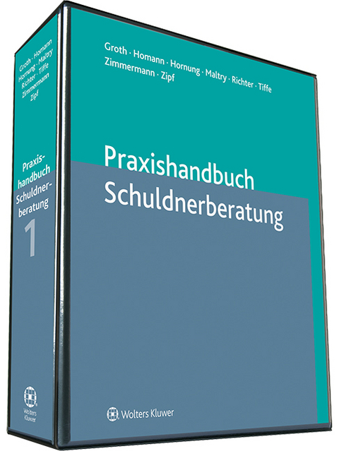 Praxishandbuch Schuldnerberatung - Ulf Groth, Carsten Homann, Rita Hornung, Christian Maltry, Claus Richter, Achim Tiffe, Dieter Zimmermann, Thomas Zipf