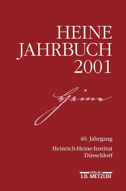 Heine- Jahrbuch 2001 - 