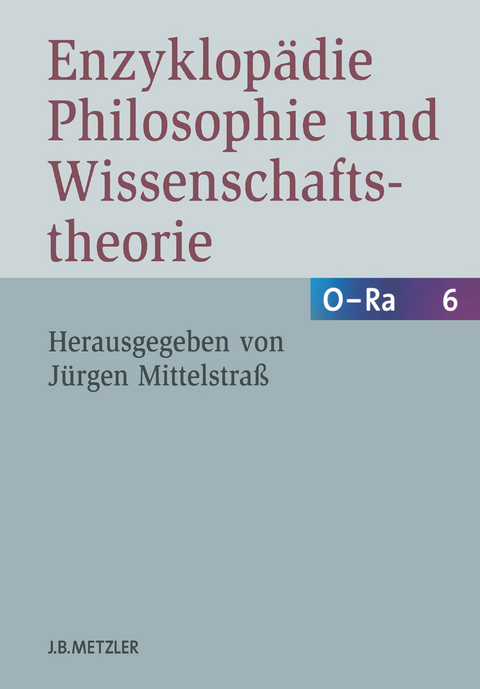 Enzyklopädie Philosophie und Wissenschaftstheorie - 