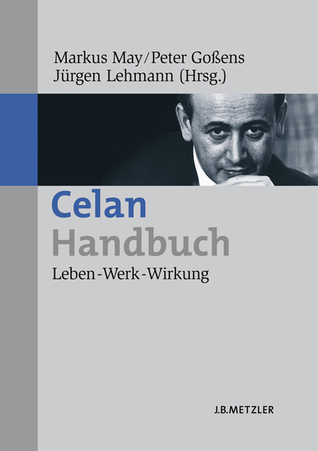 Celan-Handbuch - 