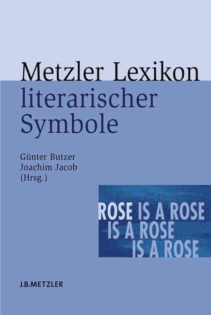 Metzler Lexikon literarischer Symbole - 