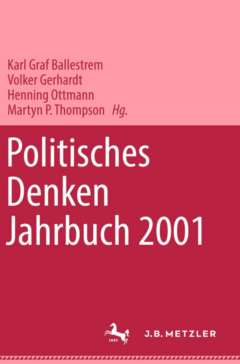 Politisches Denken. Jahrbuch 2001 -  "Deutschen Gesellschaft zur Erforschung der Politischen Bildung"