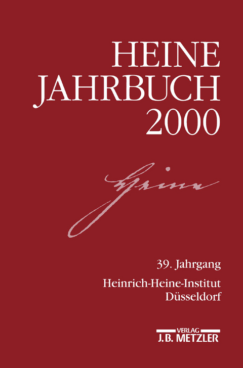 Heine-Jahrbuch 2000 - 