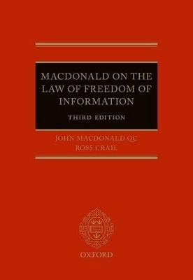 Macdonald on the Law of Freedom of Information - 