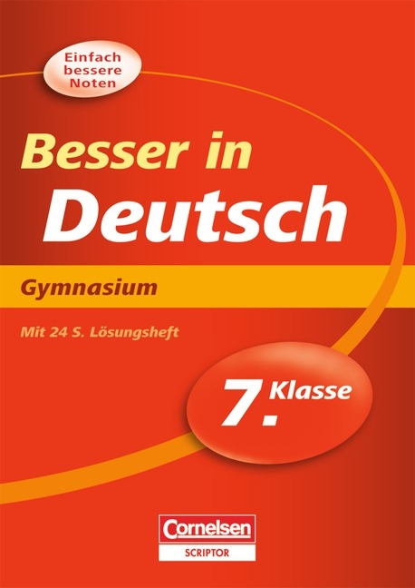 Besser in der Sekundarstufe I - Gymnasium / 7. Schuljahr - Übungsbuch mit separatem Lösungsheft (24 S.) - Johannes Greving