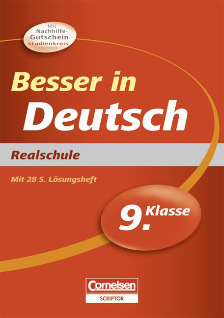 Besser in der Sekundarstufe I - Realschule / 9. Schuljahr - Übungsbuch mit separatem Lösungsheft (28 S.) - Monika Fromme, Alexandra Villmer