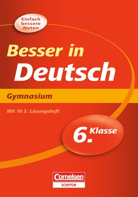 Besser in der Sekundarstufe I - Gymnasium / 6. Schuljahr - Übungsbuch mit separatem Lösungsheft (16 S.) - Werner Braukmann