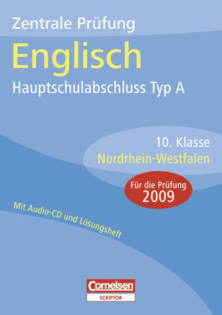 Abschlussprüfungen - Cornelsen Scriptor. Englisch - Hauptschule Typ A Nordrhein-Westfalen / 10. Schuljahr - Zentrale Prüfung - Hauptschulabschluss - David Christie