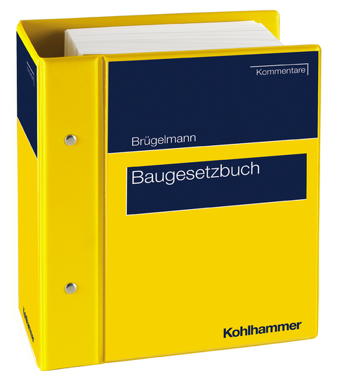 Baugesetzbuch - Hermann Brügelmann, Wilfried J. Bank, Ivonne Bartling, Hans Förster, Jörn Freise, Hans-Georg Gierke, Michael Grauvogel, Andreas Korbmacher, Hans Joachim Linke, Karl-Heinz Neuhausen, Helmut Reisnecker, Eckart Scharmer, Gerd Schmidt-Eichstaedt, Christoph Sennekamp, Werner Vogel, Joachim Kronisch, Sebastian Seith, Ralf Brinktrine, Sebastian Lenz, Werner Finger, Hartmut Fischer, Matthias Blessing, Horst Bliese