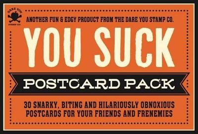 The You Suck Postcard Pack -  Cider Mill Press