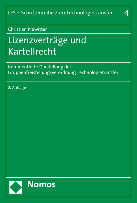 Lizenzverträge und Kartellrecht - Christian Klawitter