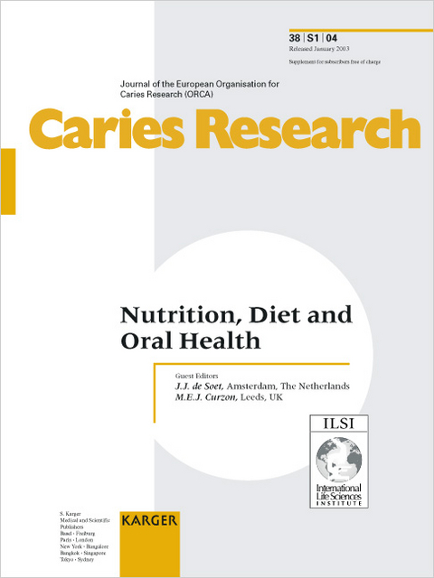 Nutrition, Diet and Oral Health - 