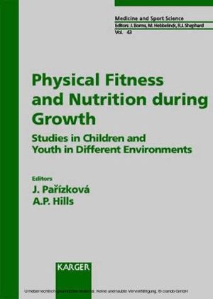 Medicine and Sport Science / Physical Fitness and Nutrition during Growth - 